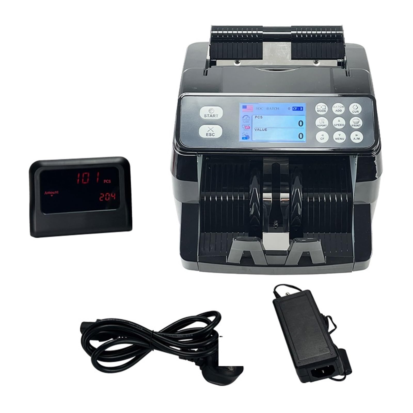 Leprem One Color Xd-2830R Mixed Value Money Counter For Banknote Counting