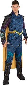 Amazon.co.jp: ロキ コスチューム デラックス 大人 マーベル 悪役