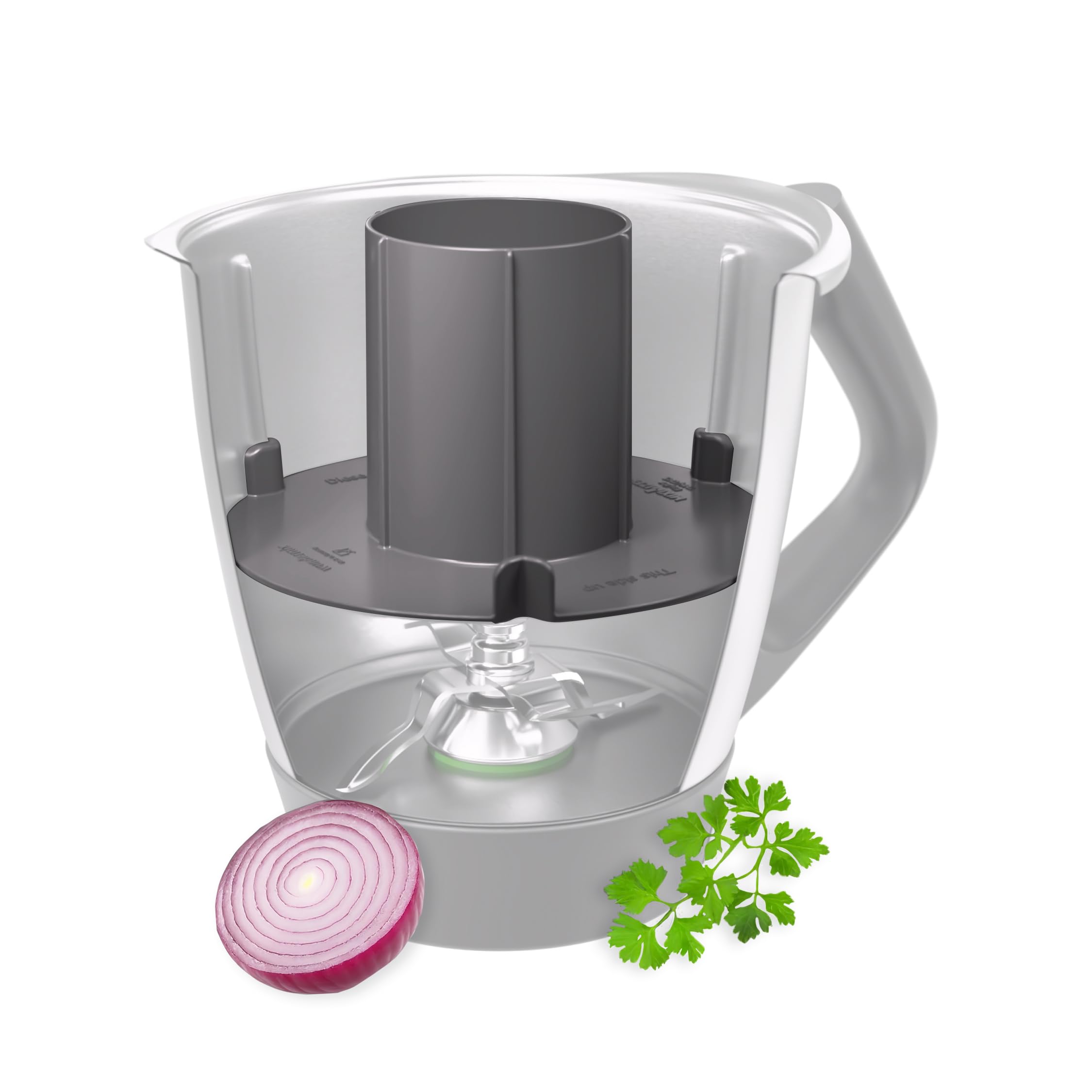 Wundermix - Miximizer® Reductor del vaso mezclador para Thermomix (TM6/TM5) • Tritura, mezcla y emulsiona alimentos eficazmente • Accesorio práctico para cocinar • Made in Germany