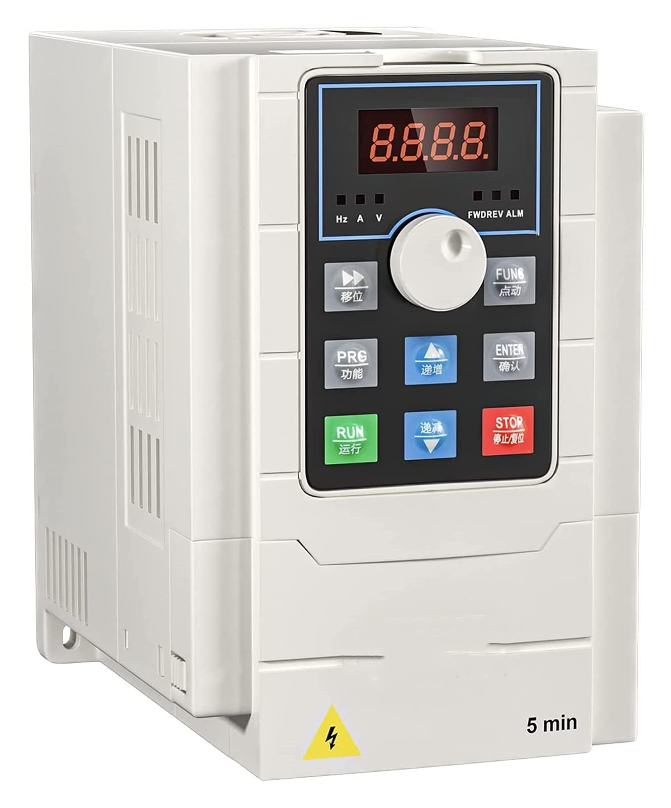 inverter 4KW 1 المرحلة المدخلات و 3 مراحل تحويل تردد تحويل/محرك محرك AC/VSD/VFD / 50HZ العاكس العاكس variable frequency drive (Color : 220 5.5KW)