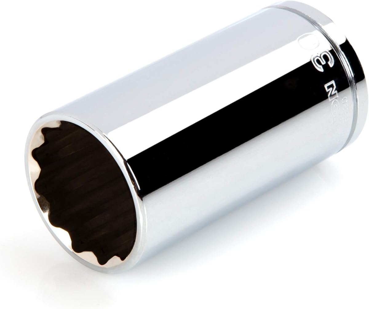 TEKTON 1/2 Inch Drive x 30 mm Deep 12-Point Socket | SHD23330