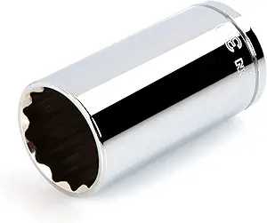 TEKTON 1/2 Inch Drive x 30 mm Deep 12-Point Socket | SHD23330