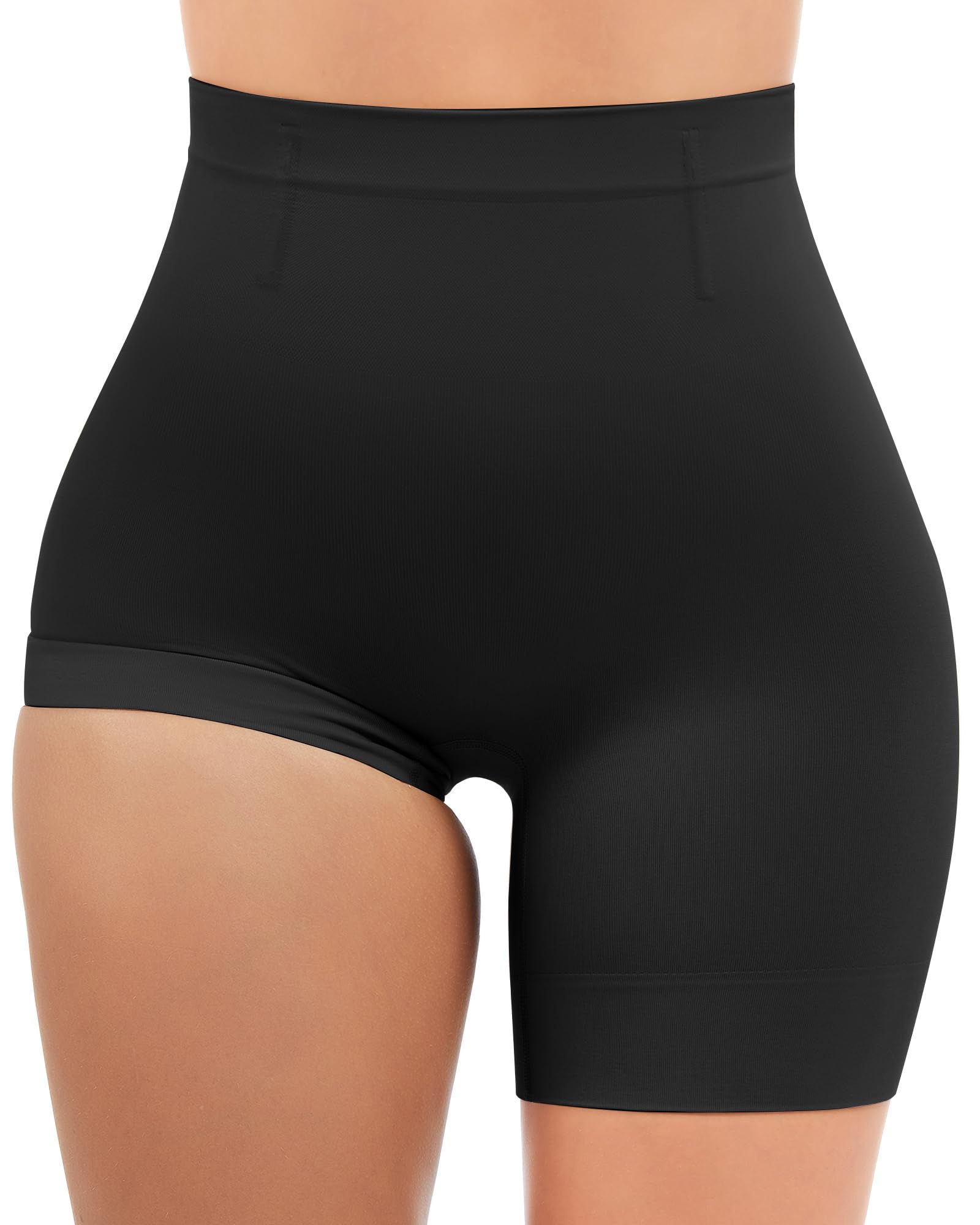 Photo 1 of YADIFEN Shapewear for Women Tummy Control, Mid Waist Body Shaper Shorts Butt Lifting Seamless Shapewear Under Dresses