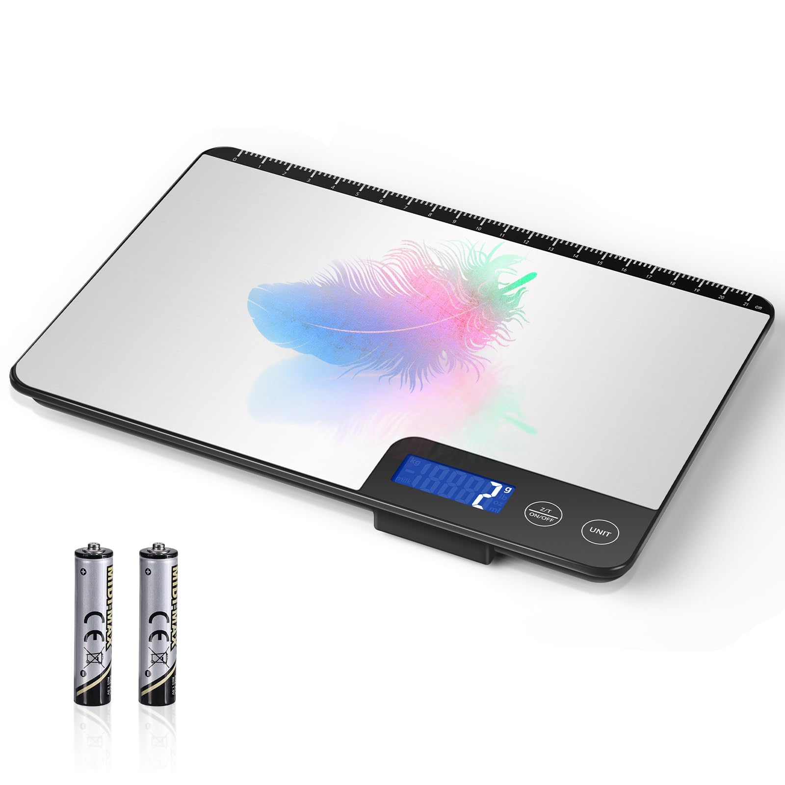 Bilancia Digitale Da Cucina 15 Kg - Precisione 1g, Spegnimento Automatico, LCD - Foto 2