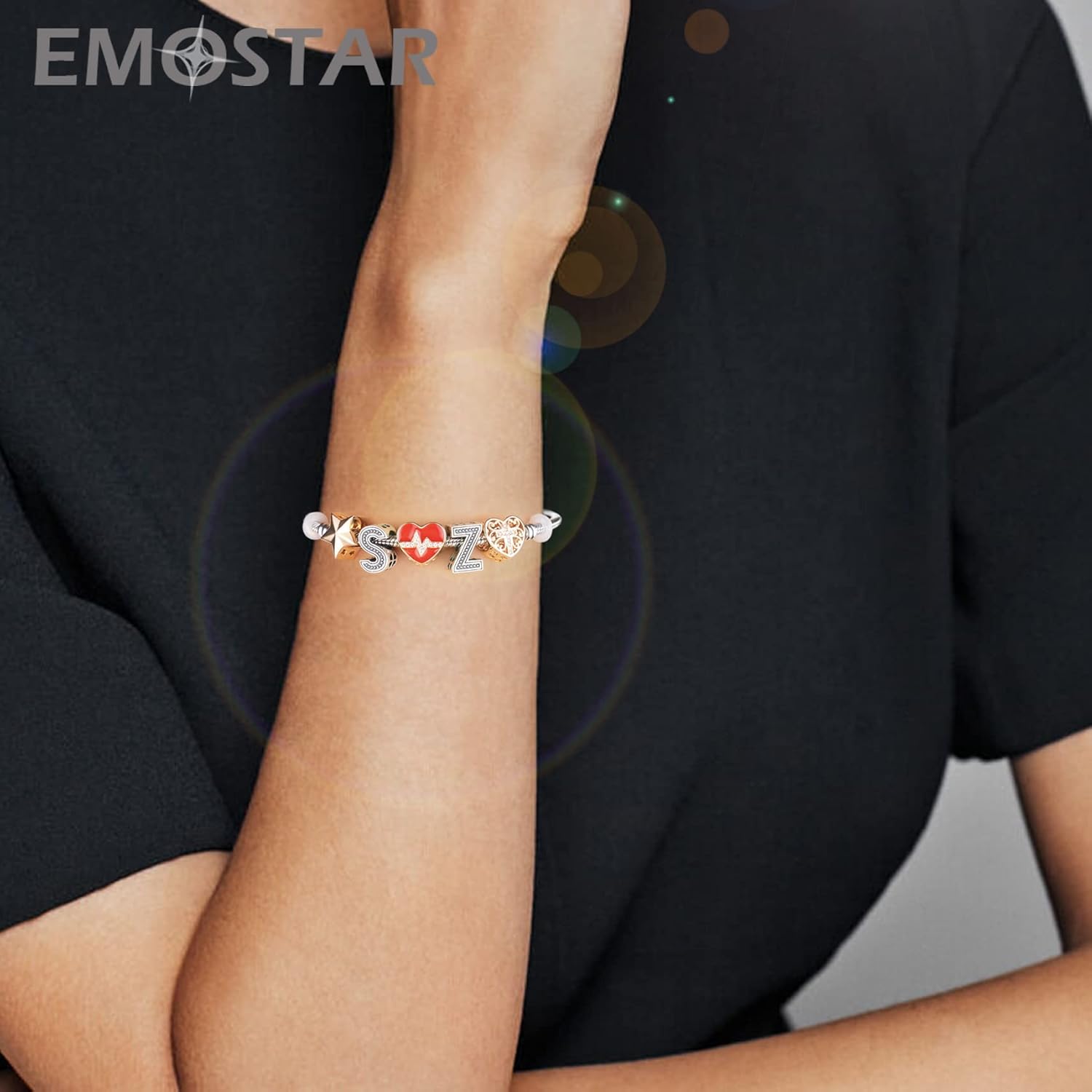 925 Sterling Silver Christian Theme Charms, Sparkling Religious Cross, Yin Yang Balance Charm, Keep Faith Beads, Bible Pendant, Gifts for Christmas/Mothers Day, fits European Bracelet/Necklace - Image 6