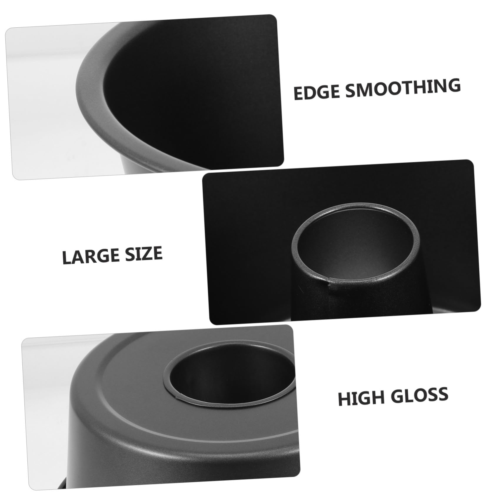 Molde Redondo Hueco De Acero Al Carbono Antiadherente Grueso Molde Para Hornear Para Hacer Pasteles y Dulces De Azúcar La Cocina