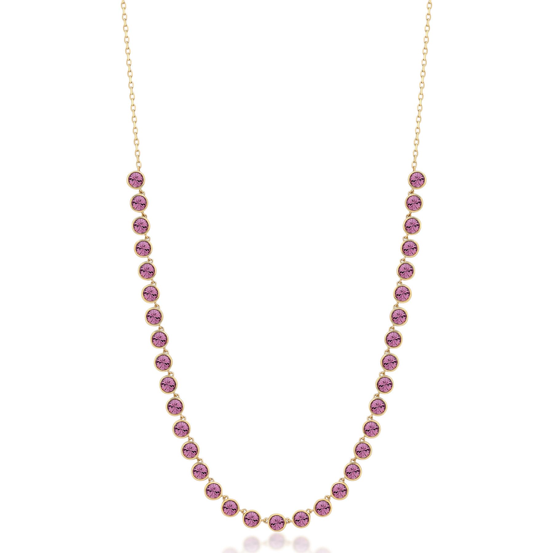 Brosway Collana Donna, Collana in Acciaio e Cristalli | Collezione Symphonia - BYM159