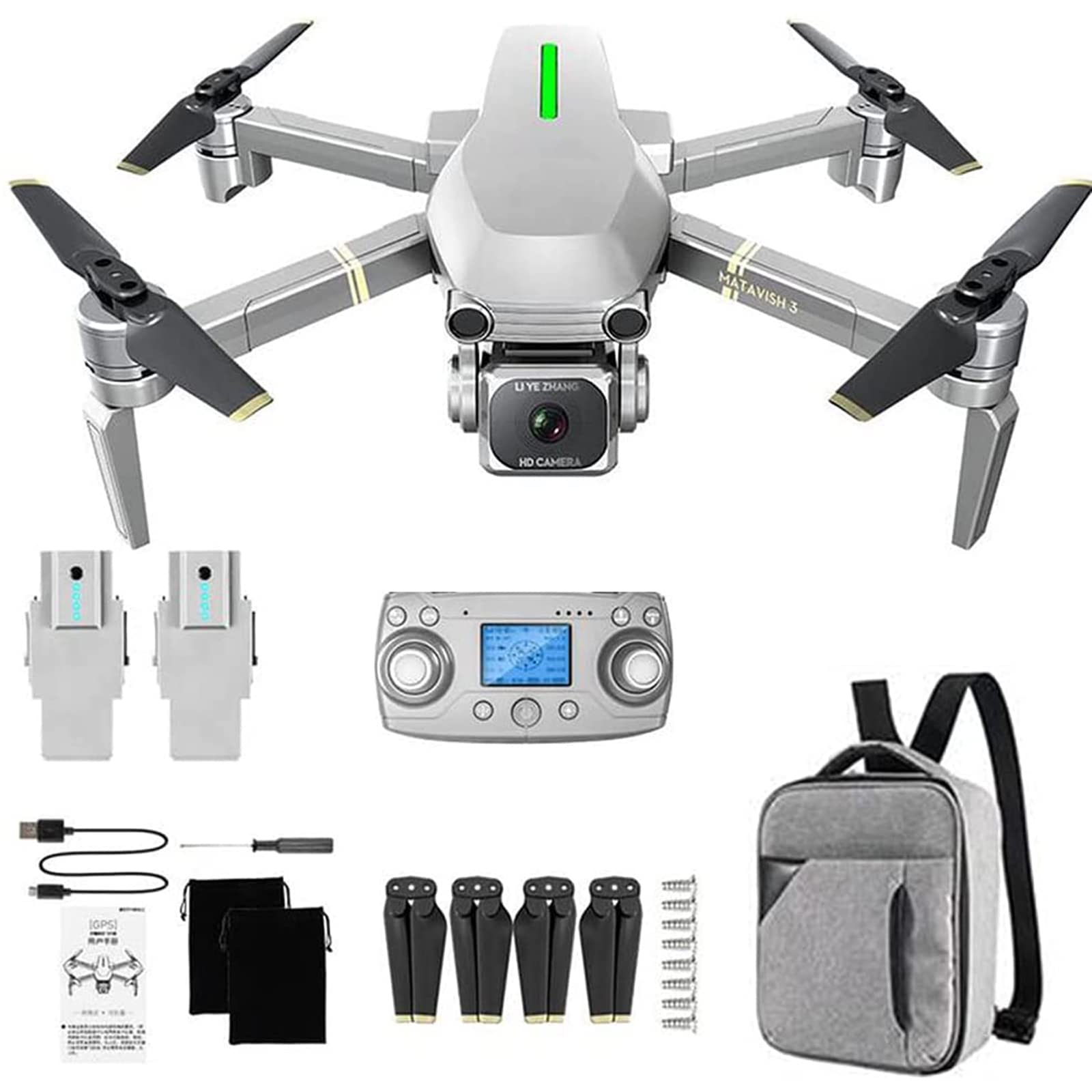 Dron GPS 1200M Odległość Zdalnego Sterowania, Dron 4K Z Kamerą HD Dla Dorosłych, Wideo Na Żywo 5G WIFI FPV, Automatyczny Powrót Do Domu, Dla Chłopca I Dziewczynki