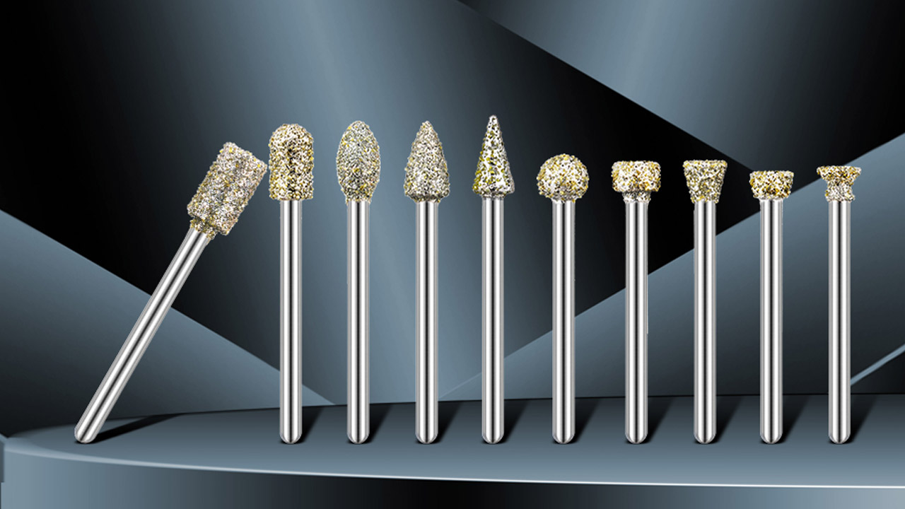 Stone Carving Diamond Burr Bits Set on Amazon Live