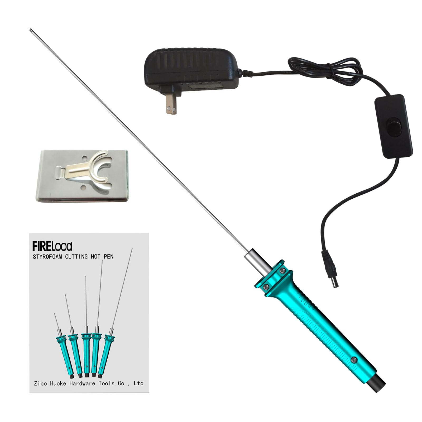 Hot Wire Pen, Electric Hot Wire Cutter Pen 25cm, Styrofoam Cutting Hot Pen Hot Wire Cutting Pen for Amateur DIY Heat Cutting Engraving Pen, Art Making, Foam Carving (blue, 250mm)