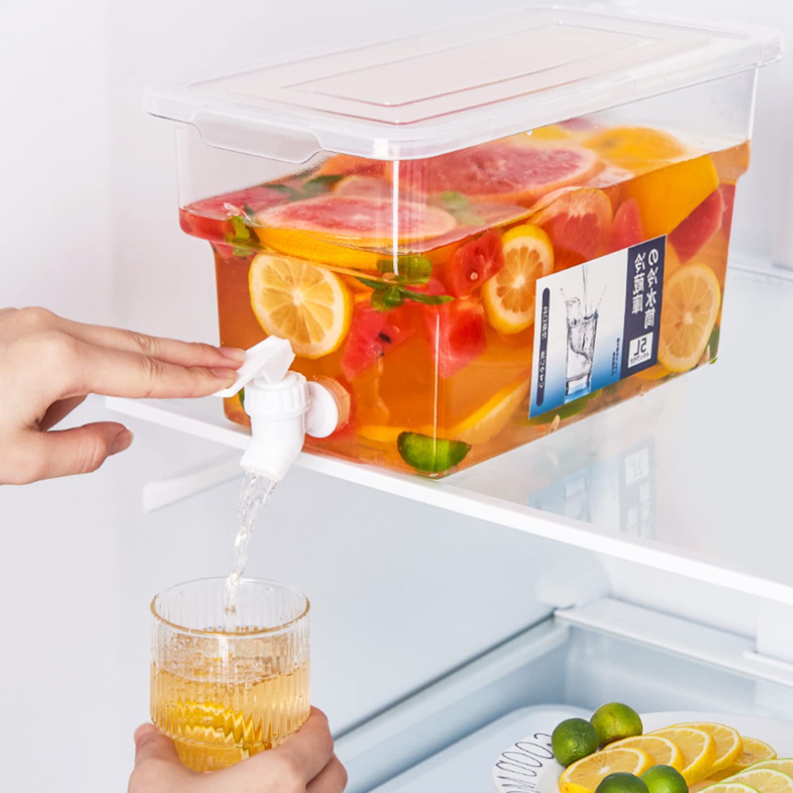 Distributeur De Boissons Avec Robinet, Distributeur Eau Frigo - 8