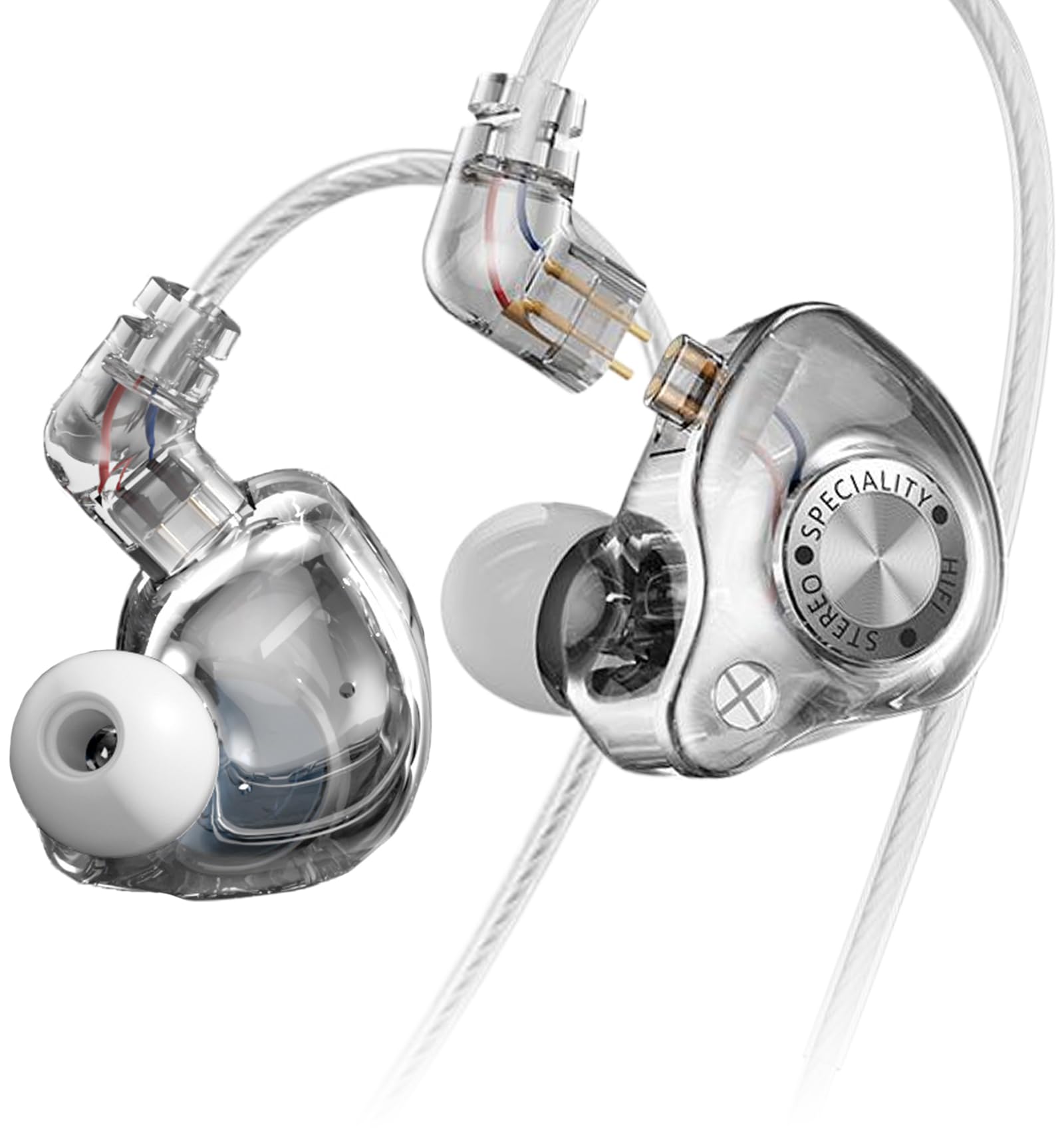 Amazon.com: Jacuate Wired IEM Earbuds,S28 Gaming Headphones with