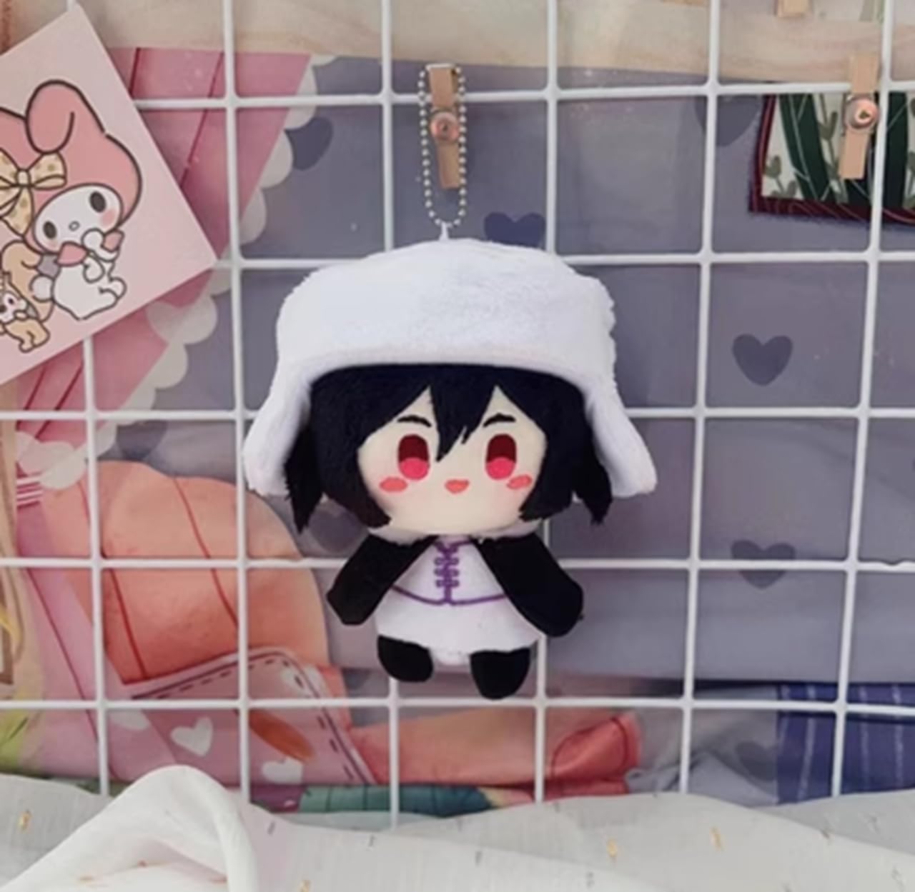 Amazon.co.jp: キーホルダー 文豪ストレイドッグス ぬいぐるみ 中島 敦