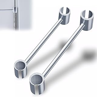 ASIEIT Door Hinge Adjustment Tool 2PCS, (0.55~0.75in & 0.9~0.98in) Multi-Size Hinge Adjustment Tool, Universal Stainless Steel Hinge Gap Adjustment Wrench for Residential & Commercial Use