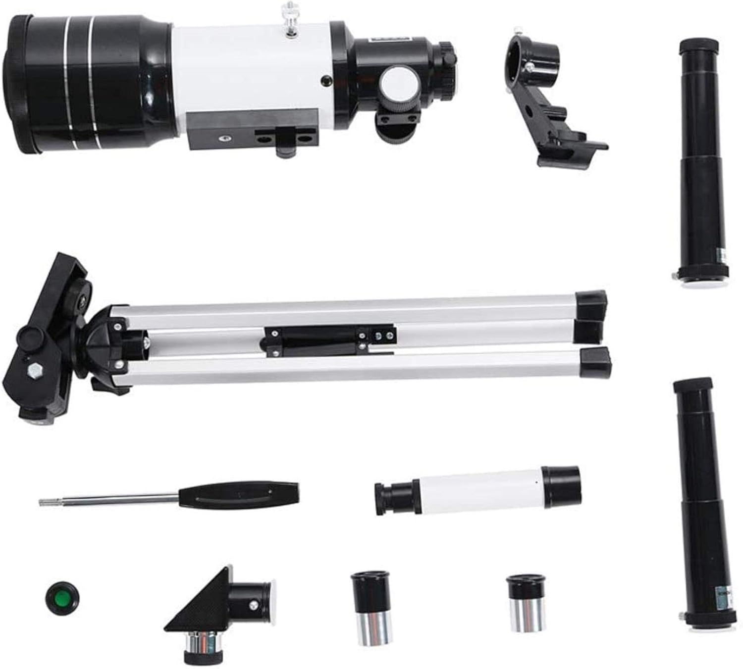 Telescope High Power Binoculars Telescope for Kids Beginners, 70mm Telescope for Astronomy with an Tripod Astronomical Refractor Telescope for Adults Telescope Accessories Eyepiece to Find Stars Pla