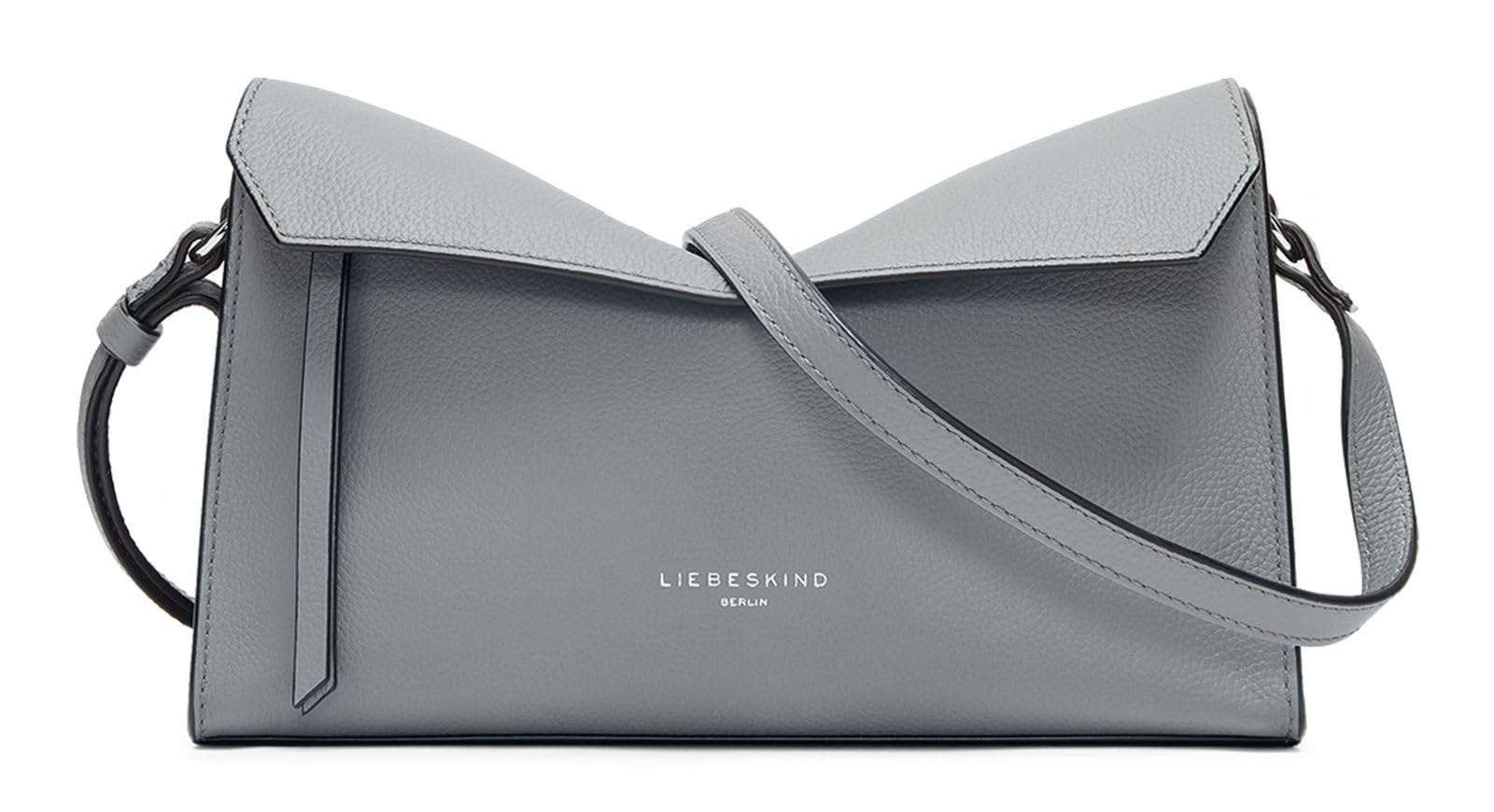 LIEBESKIND BERLIN cross body bag shoulder bag Lora Small Pebble Crossbody Grigio gray
