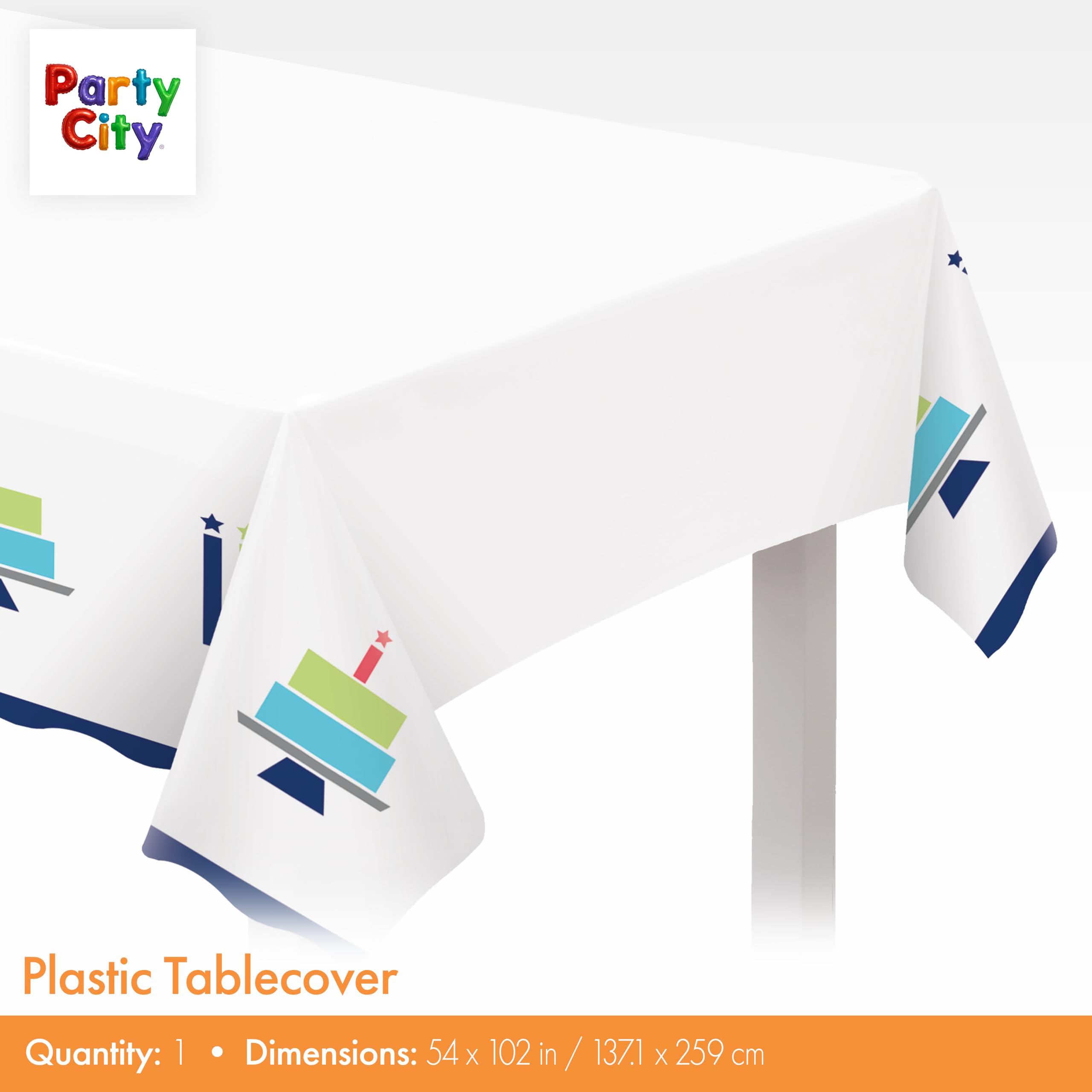Party City Set da tavola moderno per 8 persone