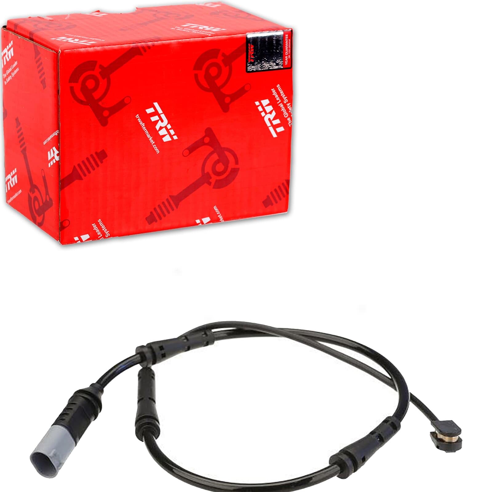TRW Contatto segnalazione, Usura past. freno/mat. d'attrito GIC340 Compatibile con: BMW 1, 1, 2 Cabriolet, 2 Coupe, 3, 3 Gran Turismo, 3 Touring, 4 Cabriolet, 4 Coupe, 4 Gran Coupe