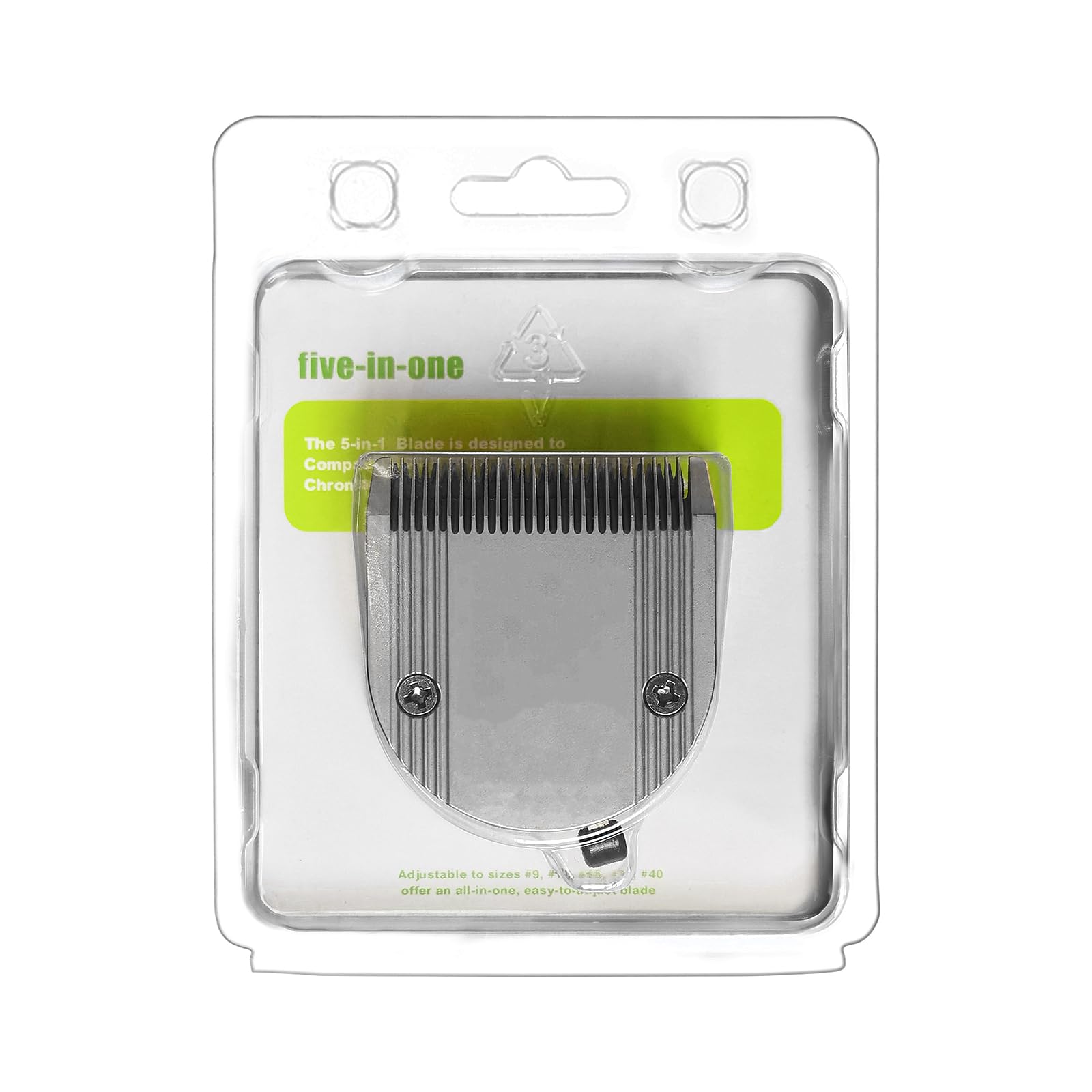 Lama sottile regolabile 5 in 1 animale, lunghezza di taglio 0,7-3 mm, compatibile con Wahl Arco, Bravura, Chromado, Creativa, Figura e Motion(1 articolo)