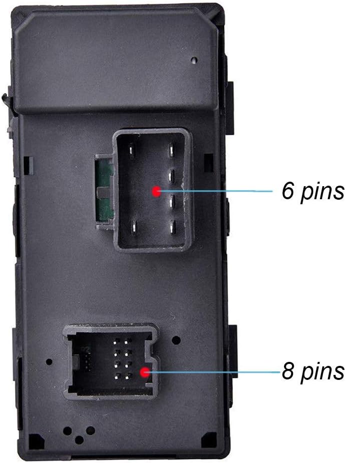 Power Window Master Switch Fits for 07-15 GMC Acadia 901-990 D1961F 20945224 71016