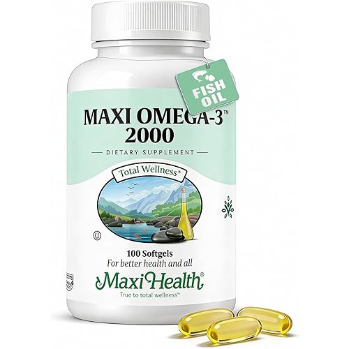 Omega 3 Fish Oil - Triple Strength 2000 mg Kosher Fish Oil Supplements - No Fishy Aftertaste Omega 3 Supplement - Burpless Fish Oil Omega 3 Fatty Acid Supplement with EPA and DHA (100 Softgels)