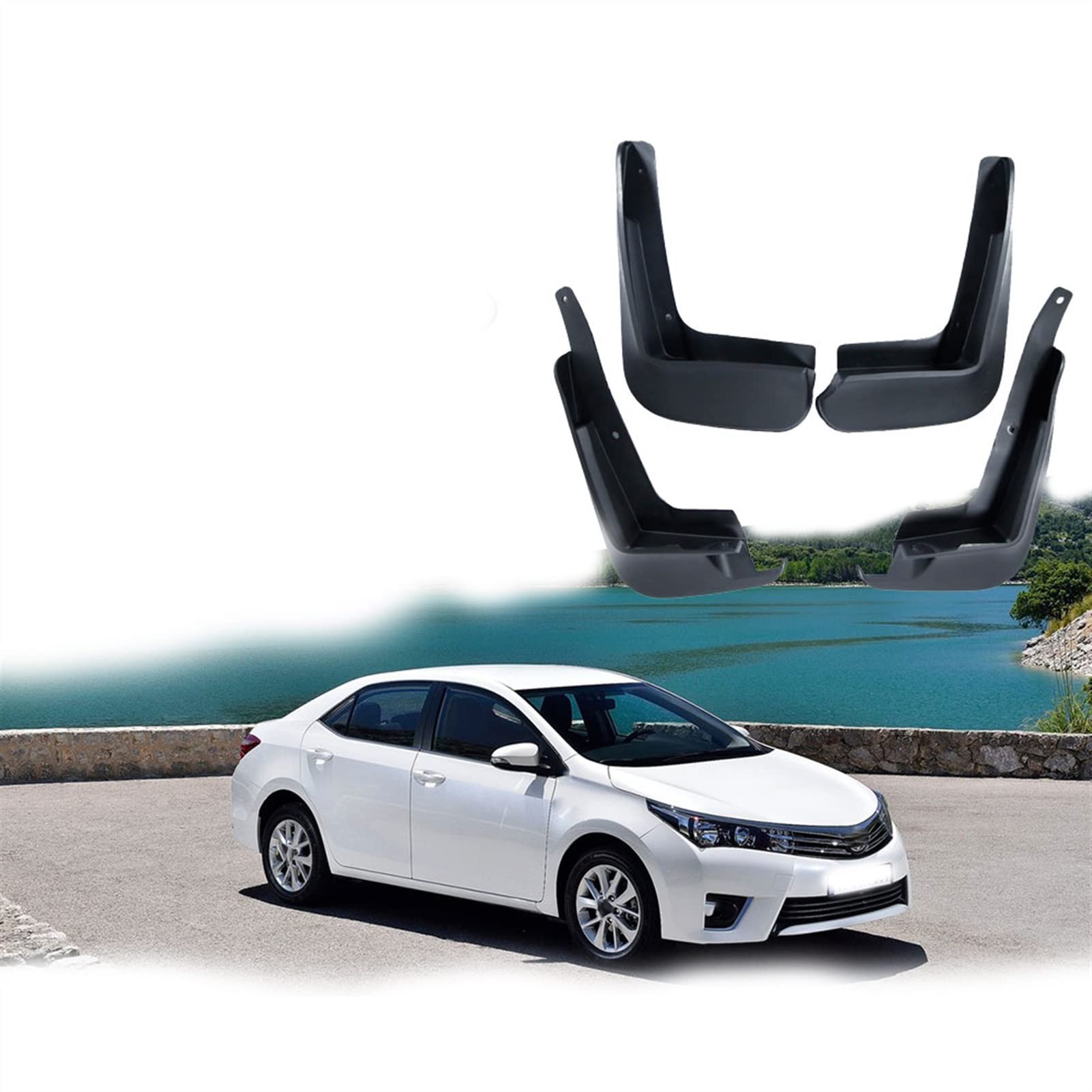 Garde-boue pour Toyota Corolla Altis E160 E170 2014-2018 - 8