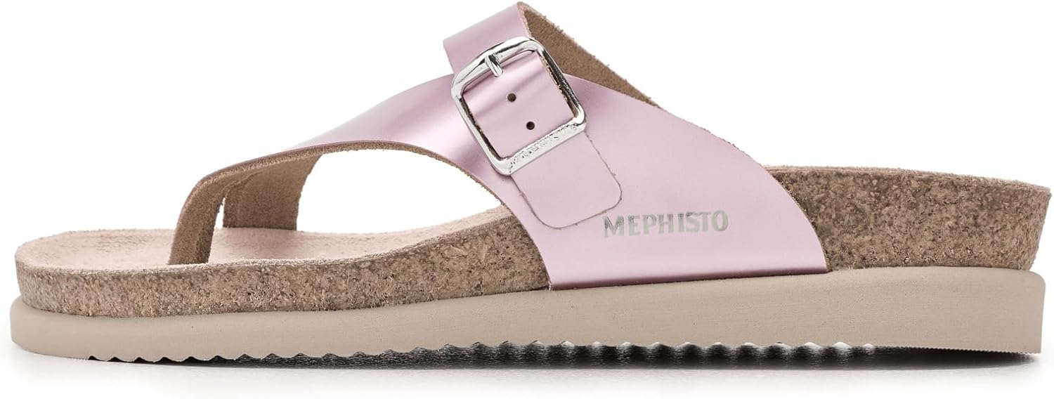 Mephisto Women's Helen Flat Sandal, Pink Perla, 10 - Image 5
