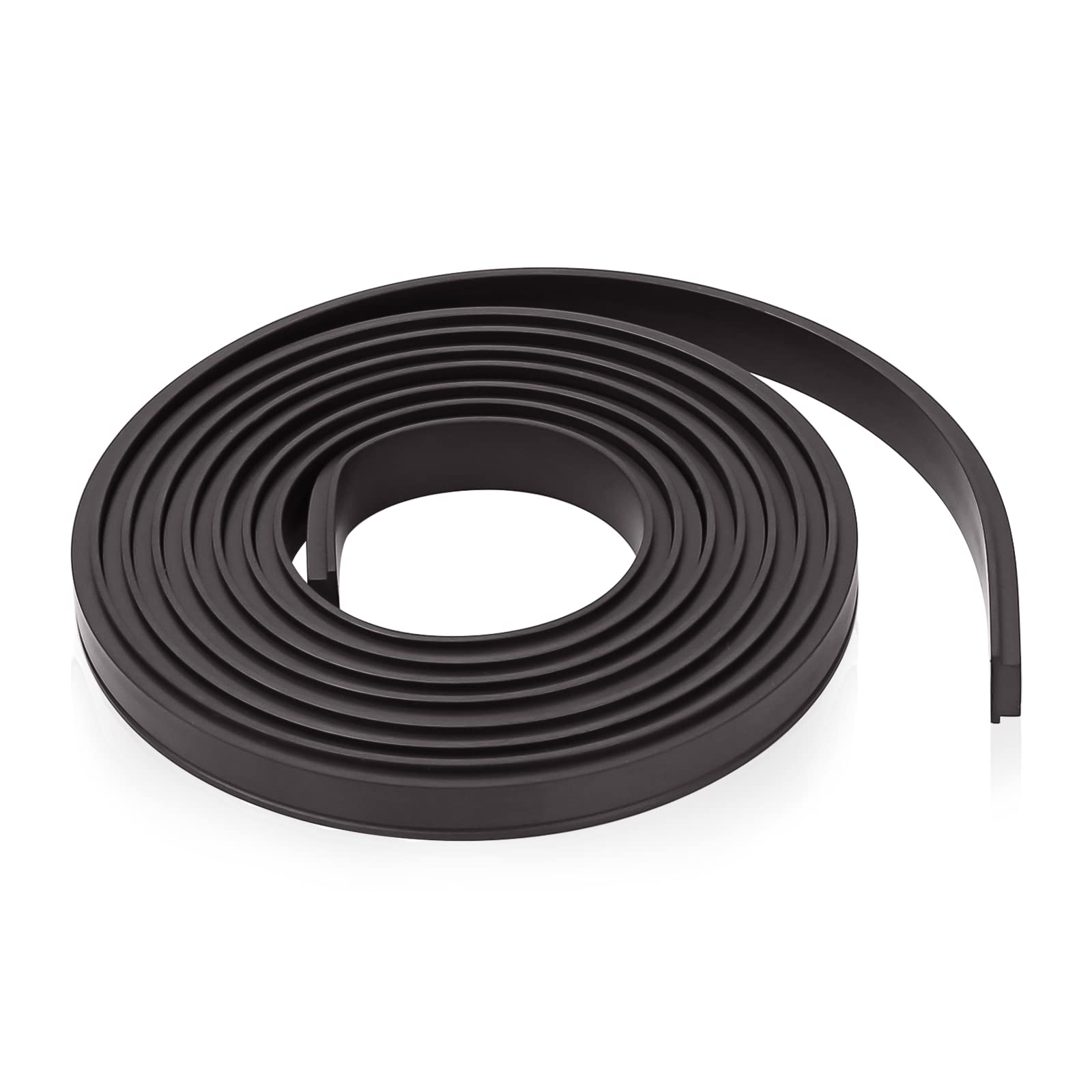 Magnetstreifen für Duschtür, flexibler Magnetstreifen, Duscheinsatz, Ersatz für gerahmte, halbgerahmte, schwingende Glasduschtür (2 Rollen, 160 cm pro Rolle)