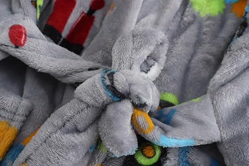 Miniatura 5 de Bata de baño de forro polar suave para niños y niñas