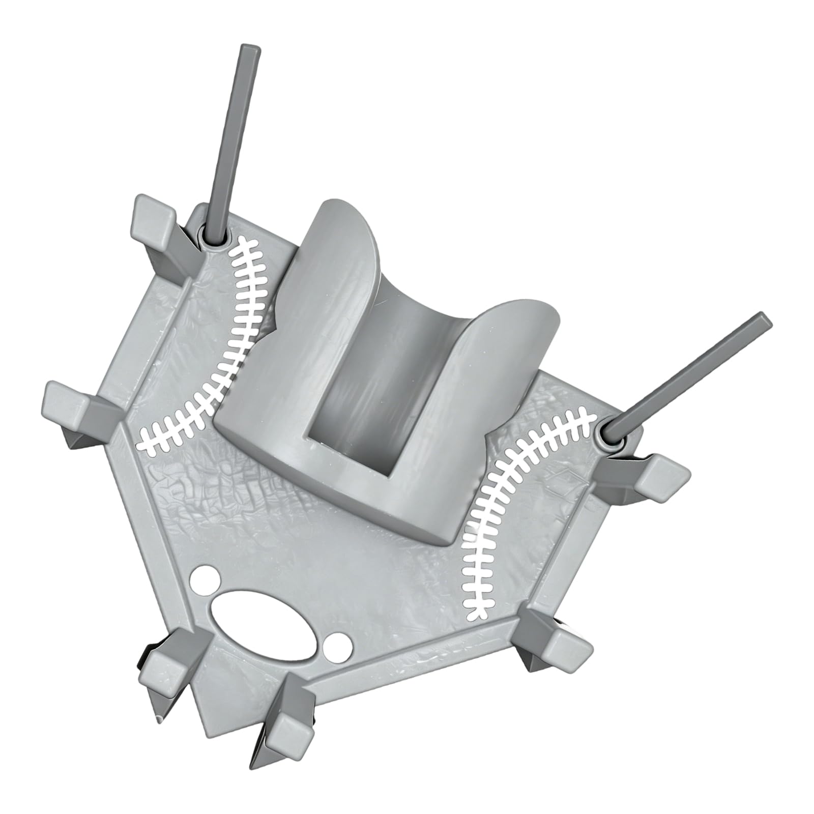 QIAOLIDA Baseball And Softball Dugout Organizers Fence Mounted Hanging Holder For Equipment Storage And Team Efficiency