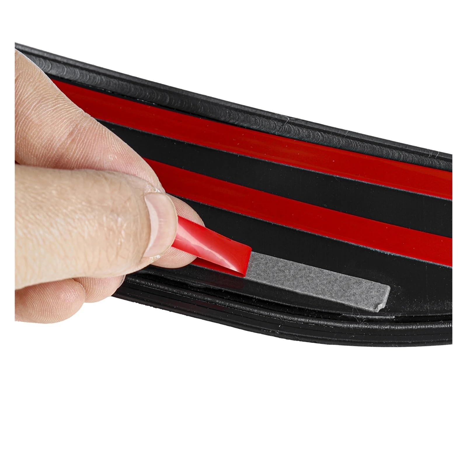 Spoiler dachowy Para tylnego okna boczny spojler Canard Splitter tapicerka zamiennik pasuje do Tiguan MK1 2007-2016