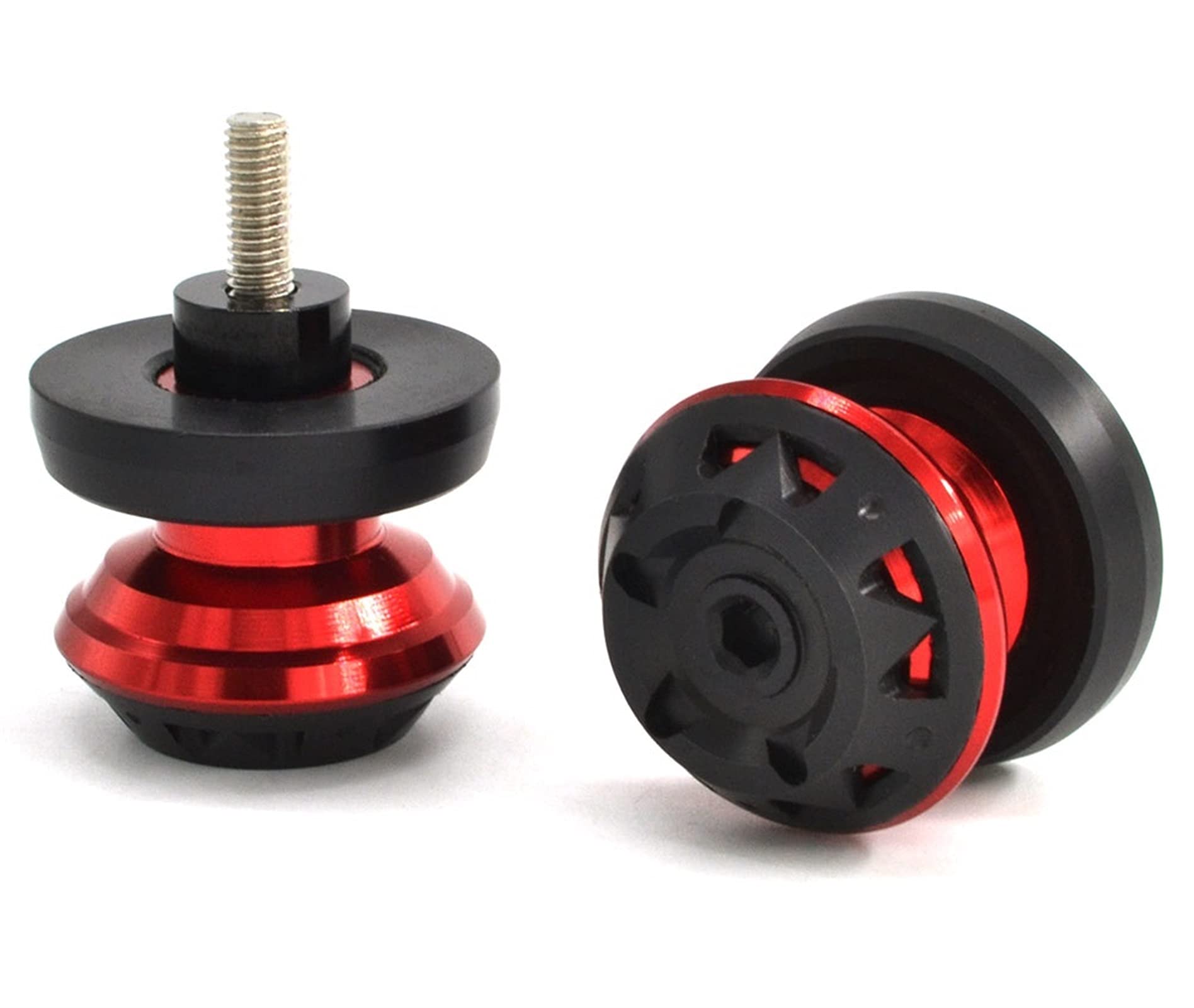 Vis de bras oscillant M6 rouge en aluminium usiné pour Yamaha YZF R1 R6