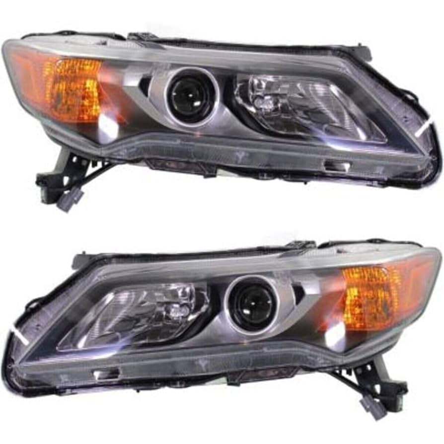 Amazon.com: Replacement Set of 2 Headlights Lamps Left-and