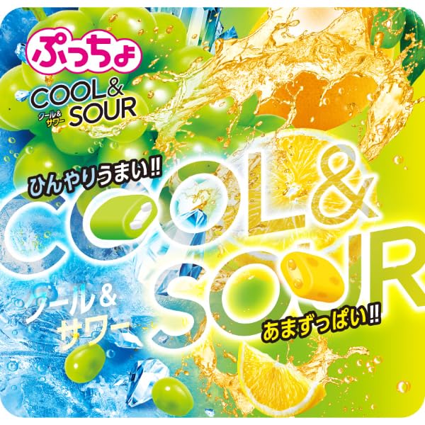 Amazon.co.jp: 味覚糖 ぷっちょ袋COOL&SOUR 68g : 食品・飲料・お酒