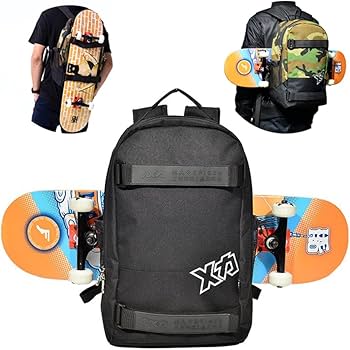 Amazon | FMAFNLY スケボー リュック スケートボードバックパック