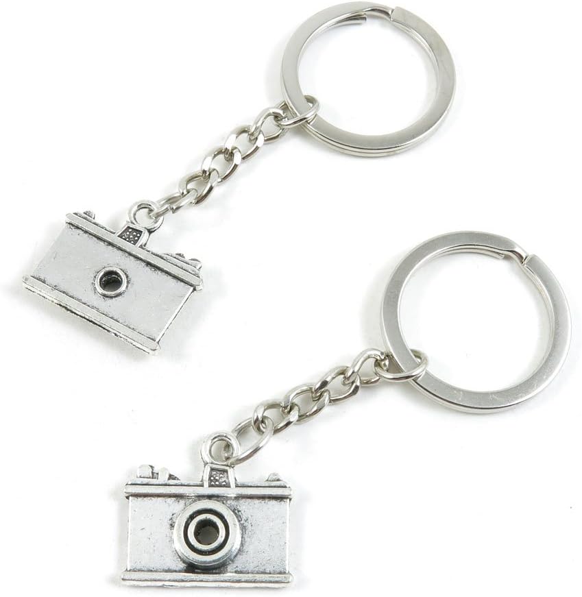 Keychain Keyring Door Car Key Chain Ring Tag Charms Bulk Supply Jewelry Making Clasp Findings W1PQ2P Camera