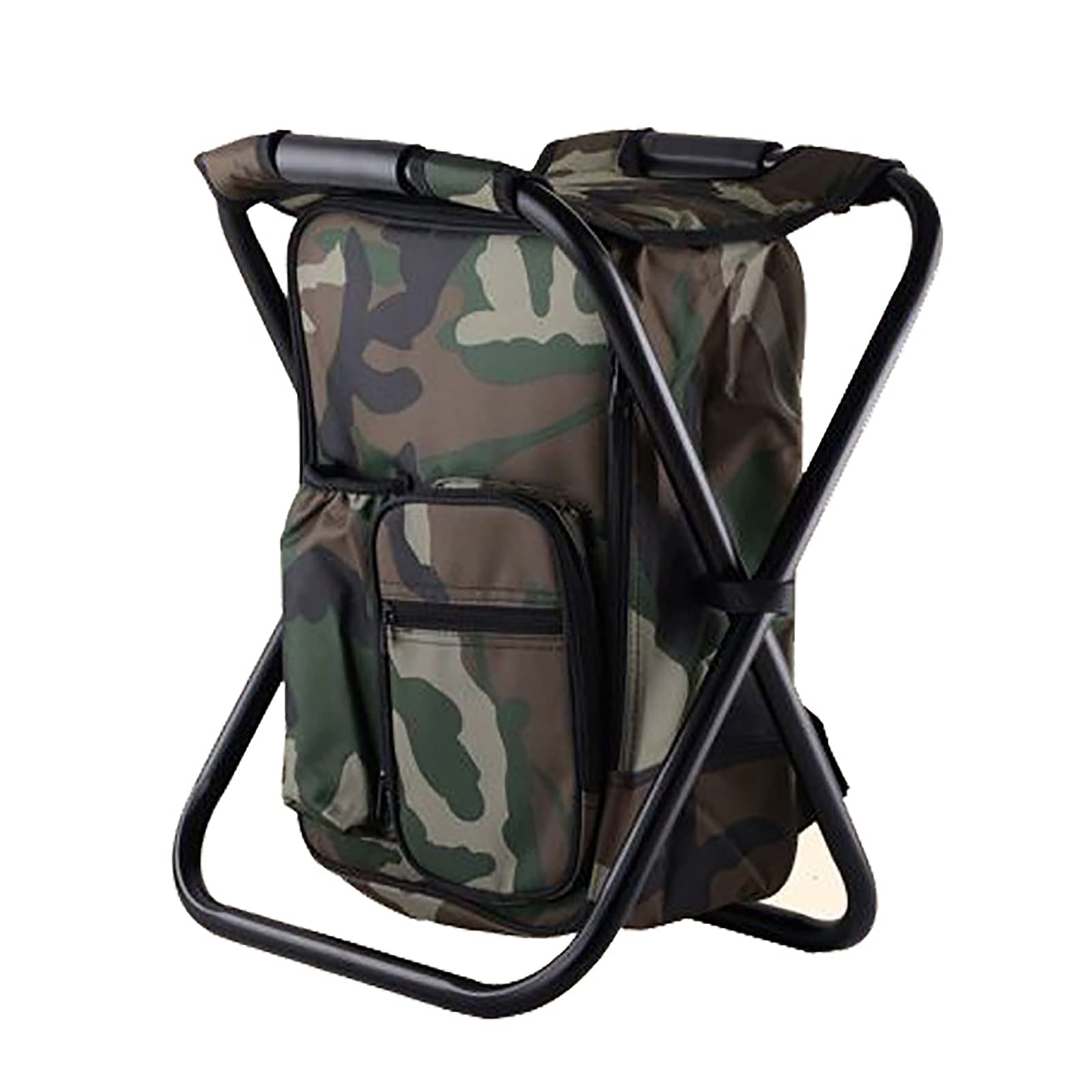 Chaise de camping portable multicolore idéale pour le pique-nique et le bivouac