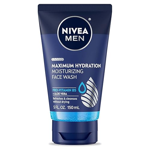 Nivea Men Para lavado facial hidratante, original, 5 onzas líquidas (paquete de 3)