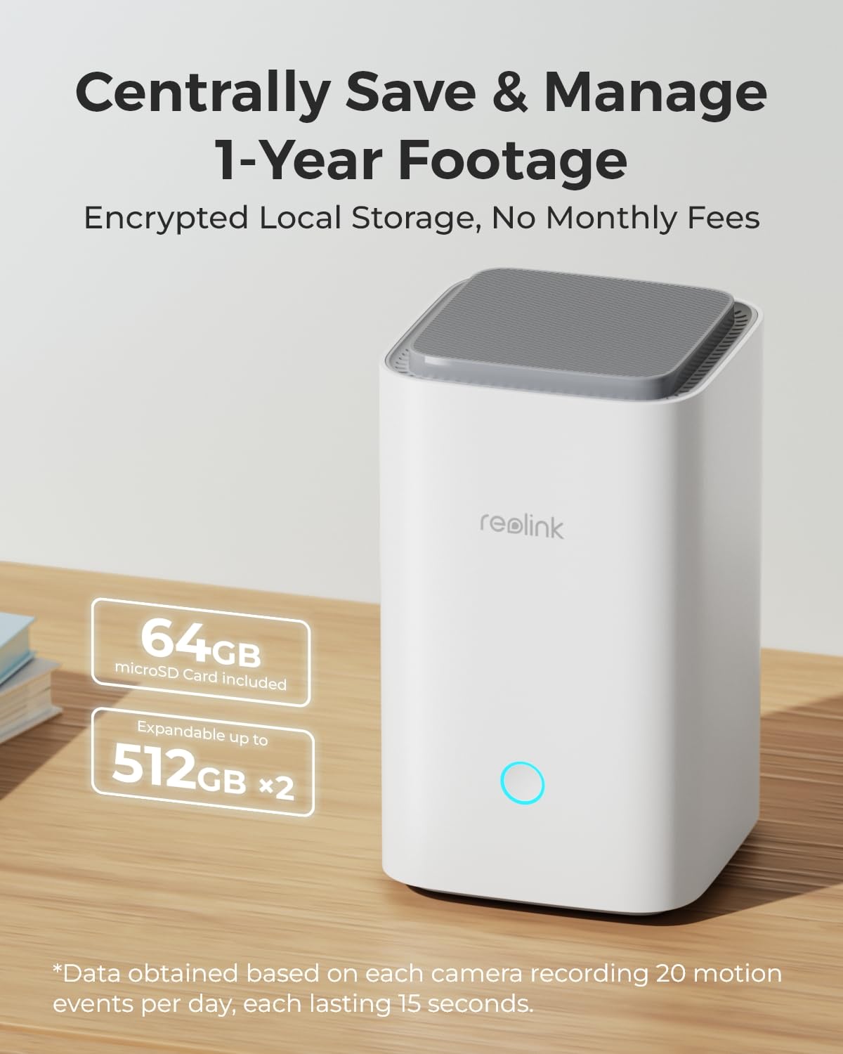 Reolink 4K Security Wireless Outdoor WiFi Surveillance Camera, wykrywanie osób/pojazdów/zwierząt, kolorowy noktowizor, brak opłat miesięcznych (Local Storage), HomeHub+2 Argus 3 Ultra