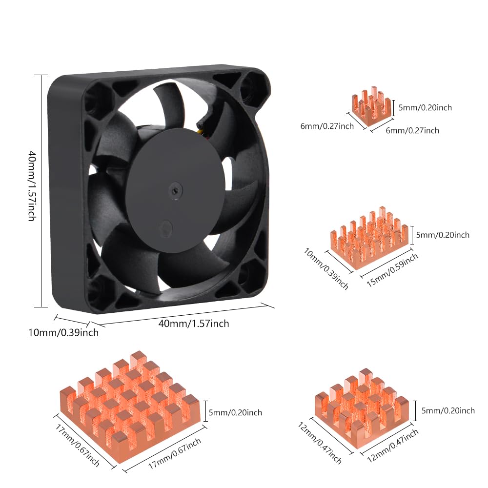 Boîtier Dissipateur Thermique Aluminium GeeekPi Pour Raspberry Pi 5 8Go 4Go - Refroidissement Passif