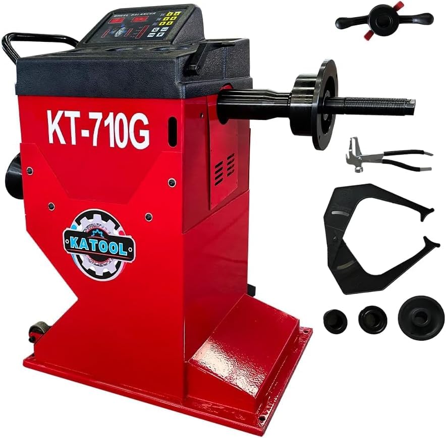Motool Technology Professional Auto Wheel Balancer Portable Car Tire Balancer for Tire Workshops