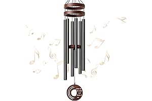 37 Inches Large Wind Chimes Outdoor Clearance: Deep Tone Memorial Gift for Loss