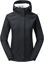 Vista 1 de Diamond Candy - Chaqueta de lluvia con capucha para mujer, ligera, impermeable, informal, para exteriores