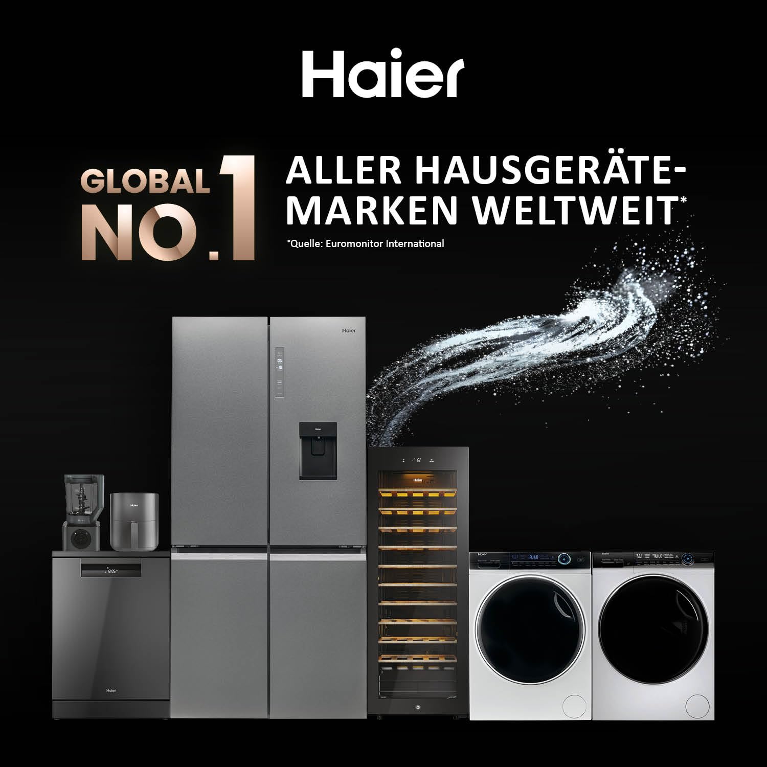 Haier HCE420D Gefriertruhe 418 L Tiefkühltruhe mit Innenbeleuchtung Schnell-Gefrierfunktion Low Frost 3 Metallkörben Energieklasse D
