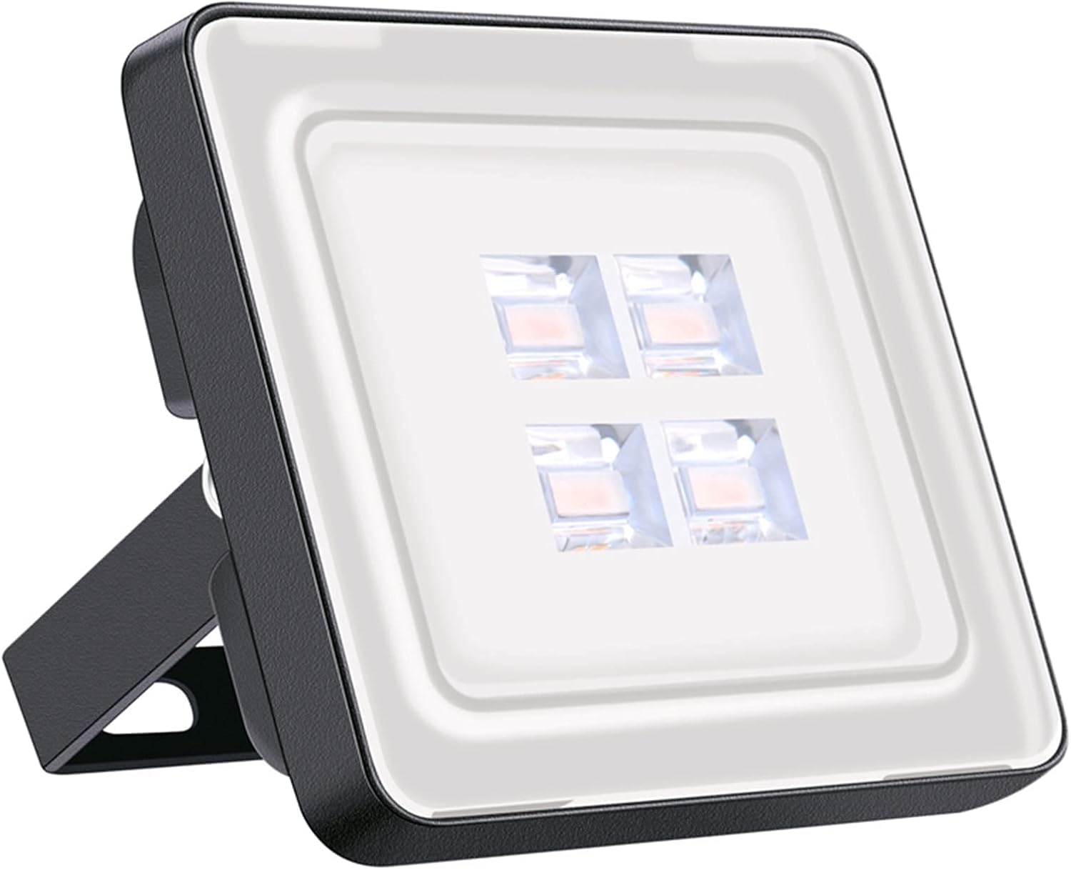 Weyimvto 1Pcs 10W Solar Lights, Ip65 Ac 220-240V Full Power Outdoor Garden Lighting Spotlight(,Warm White)