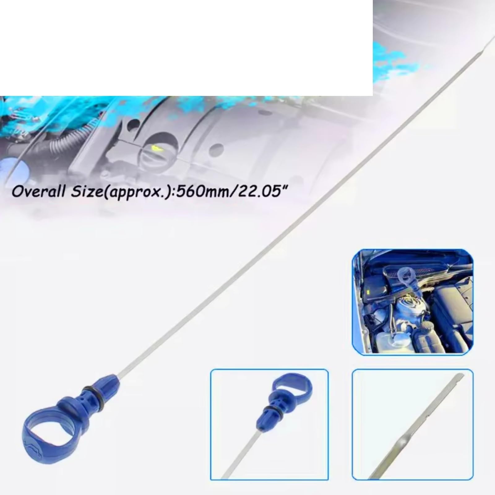 Asta di Livello Olio per Motori Peugeot 206 307 406. Accessori e ricambi universali OEM 117461.