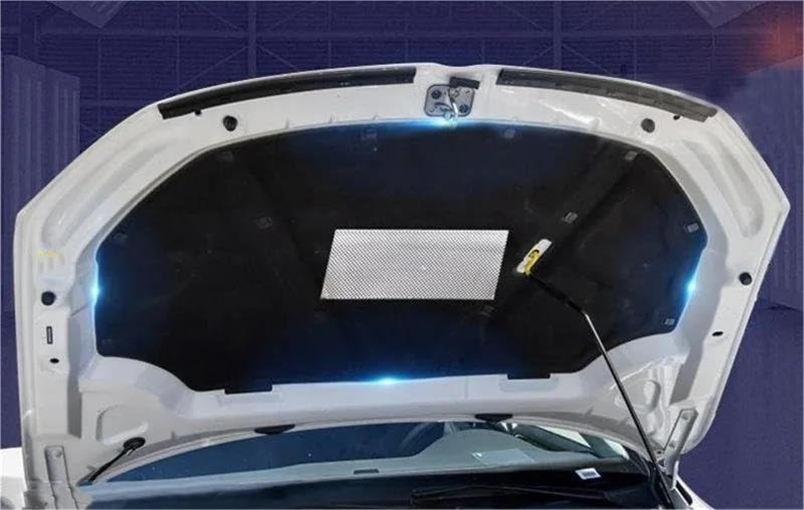 dla dla VW, dla dla Jetta, MK5 MK6 MK7 2006-2022 Maska silnika | Izolacja cieplna bawełniana Mata dźwiękochłonna