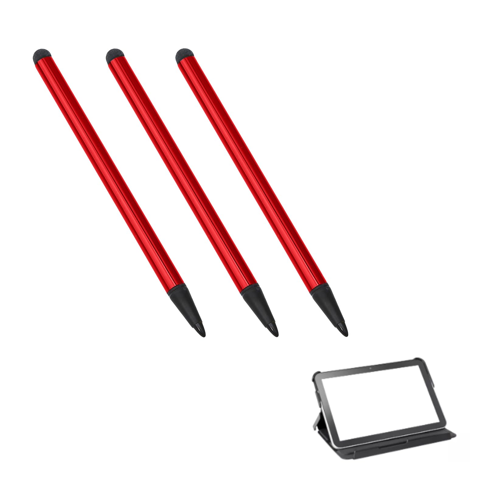 Stylets Pour Tablette Fulenyi - 3 Stylos Tactiles Universels | Pointe 1.45mm, Haute Précision