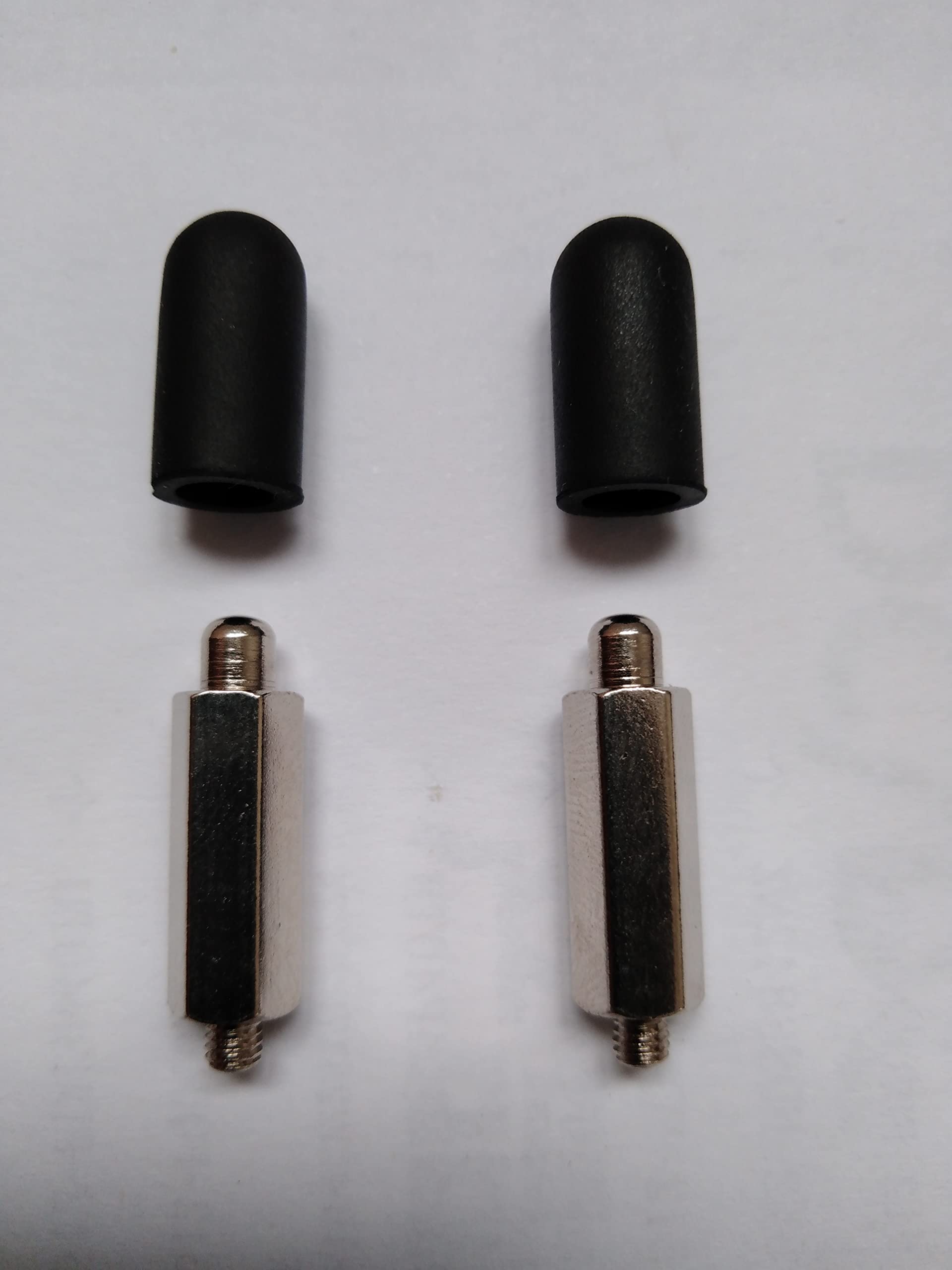 FREWIK Replacement Extra Long Contact Point w/Conductive Silicone Rubber Cap Tip for Dog Training Shock Collar/E Electric Electronic Remote Bark