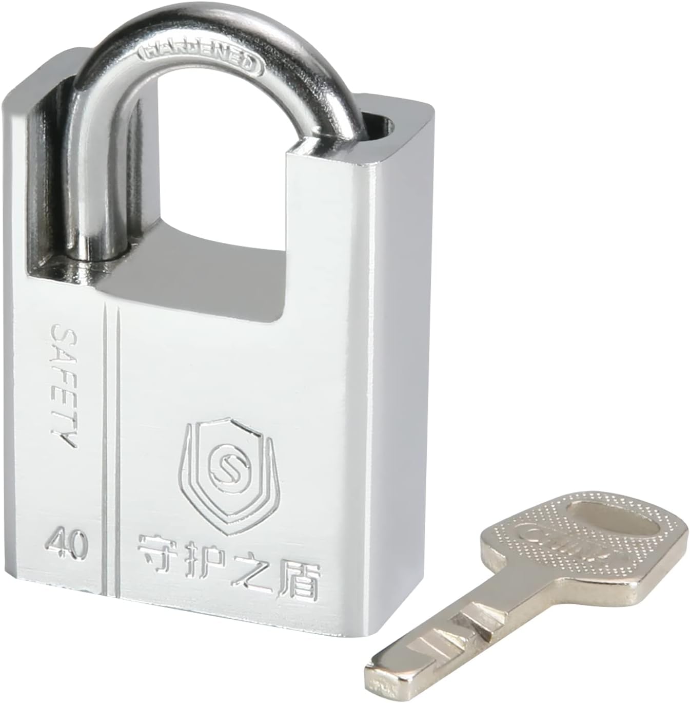 MroMax 1PCS Keyed Padlock 1.57
